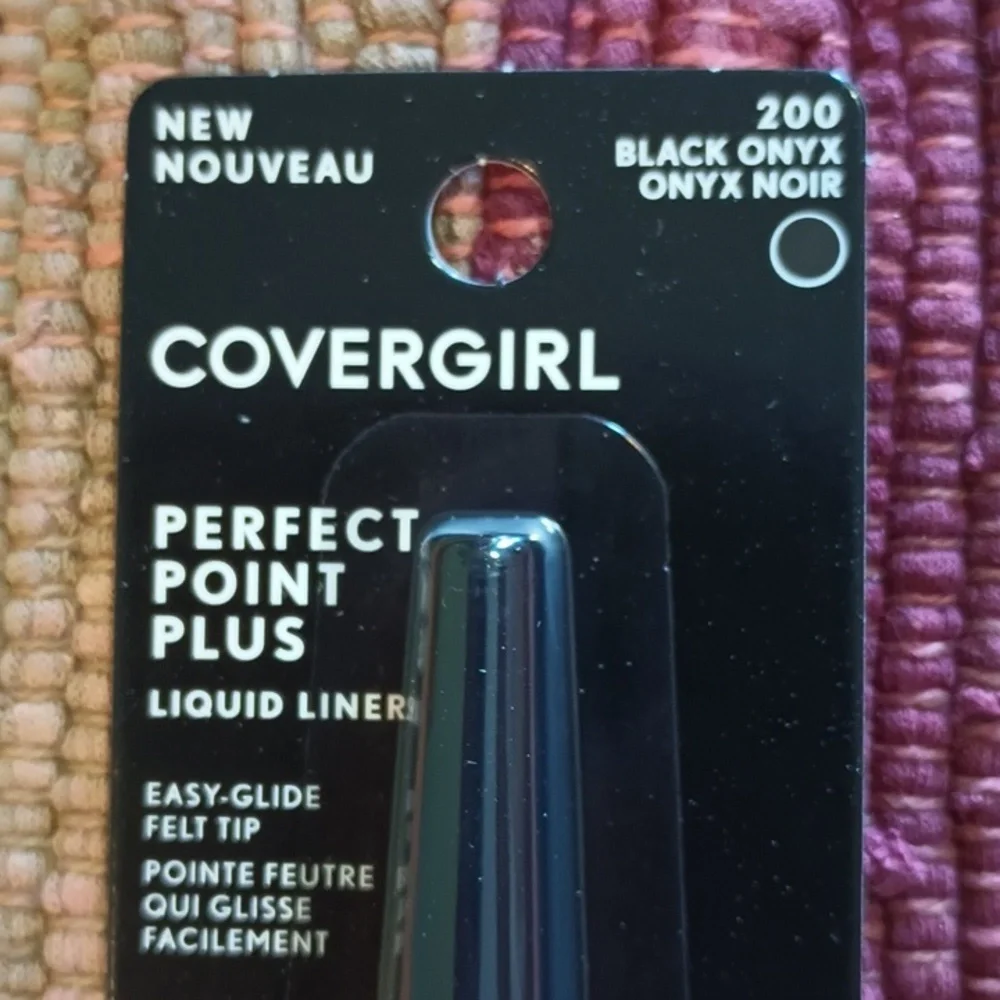 Covergirl Perfect Point Plus Liquid Eyeliner Black Onyx 2 Boxes (4 total) NIB